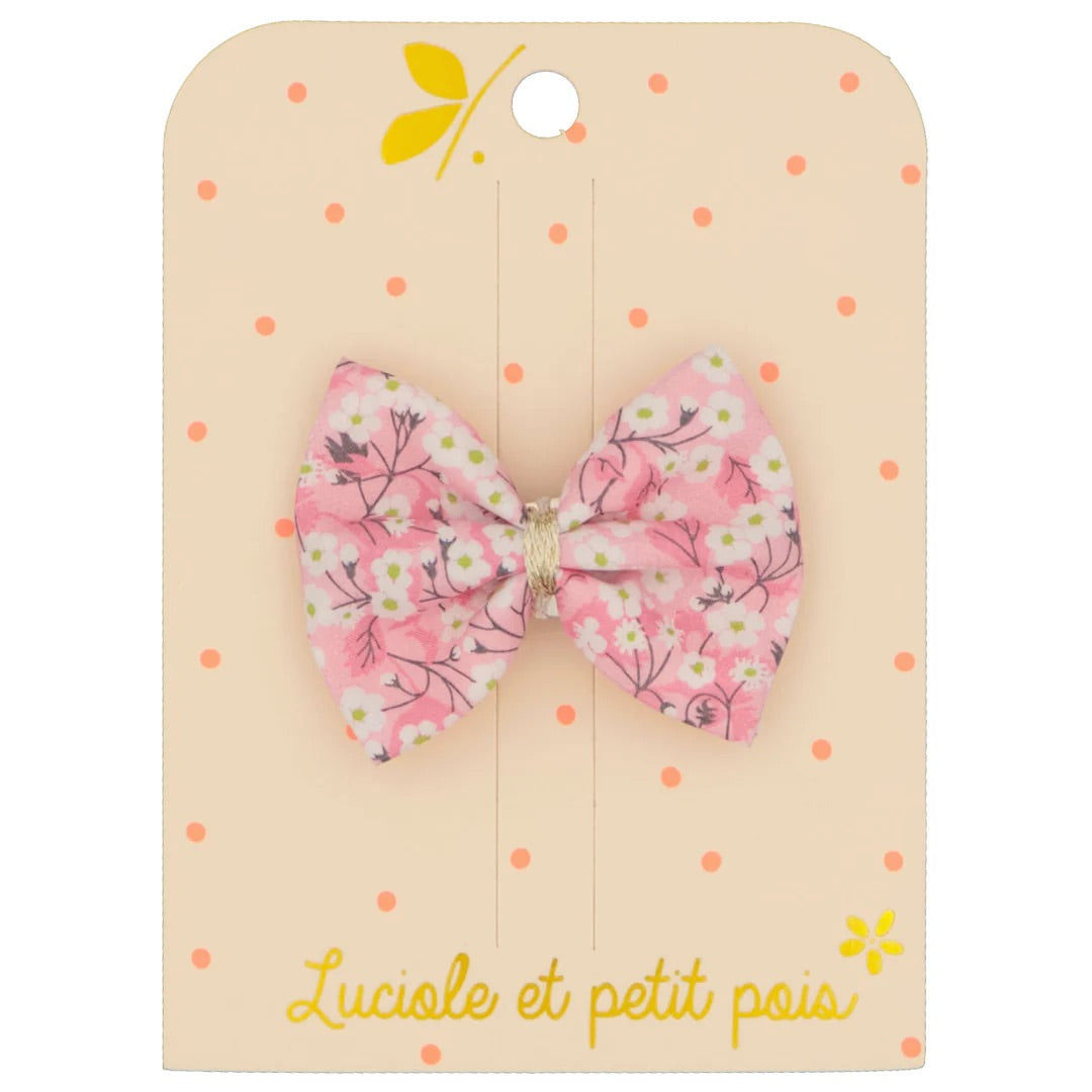 Luciole et Petit Pois Bow Hair Clip