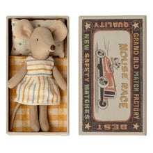 Load image into Gallery viewer, Maileg Big Sister Mouse In Matchbox