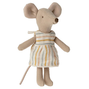 Big Sister Mouse In Matchbox  with clothes and bed linen from maileg for kids/children