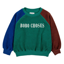 Load image into Gallery viewer, Bobo Choses Colour Block Sweatshirt