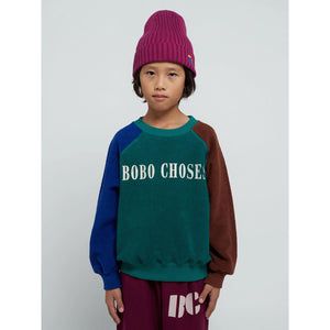 Colour Block Sweatshirt from bobo choses