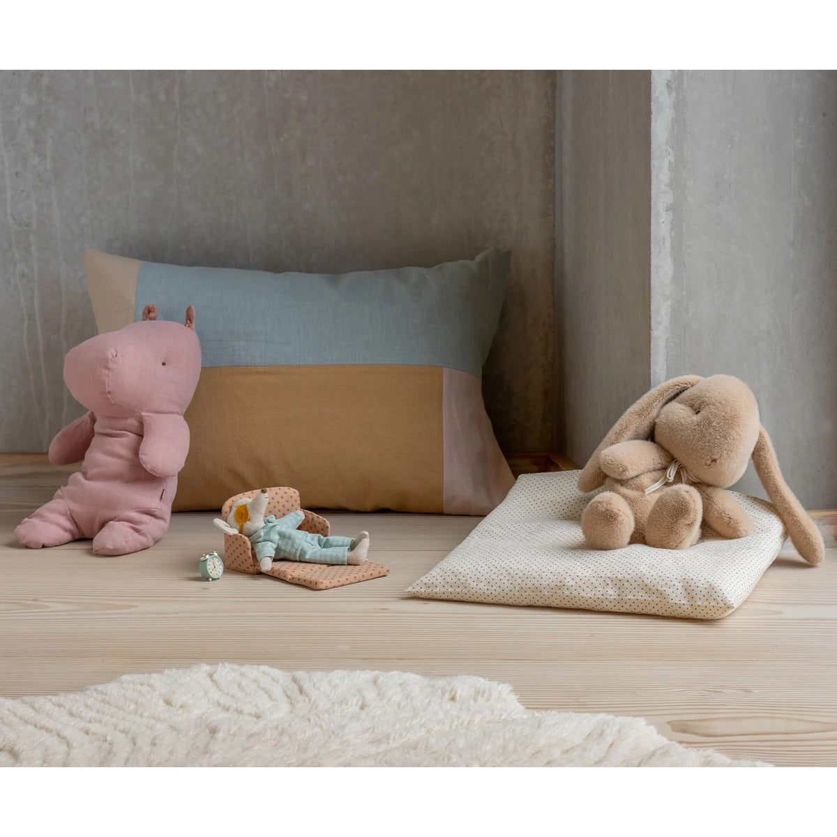 Maileg Safari Friends - Medium Hippo