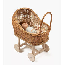 Load image into Gallery viewer, Minikane Rattan Pram