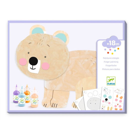 Djeco Finger Painting - Messy Fun