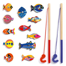 Load image into Gallery viewer, Djeco Magnetic Fishing Game for babies