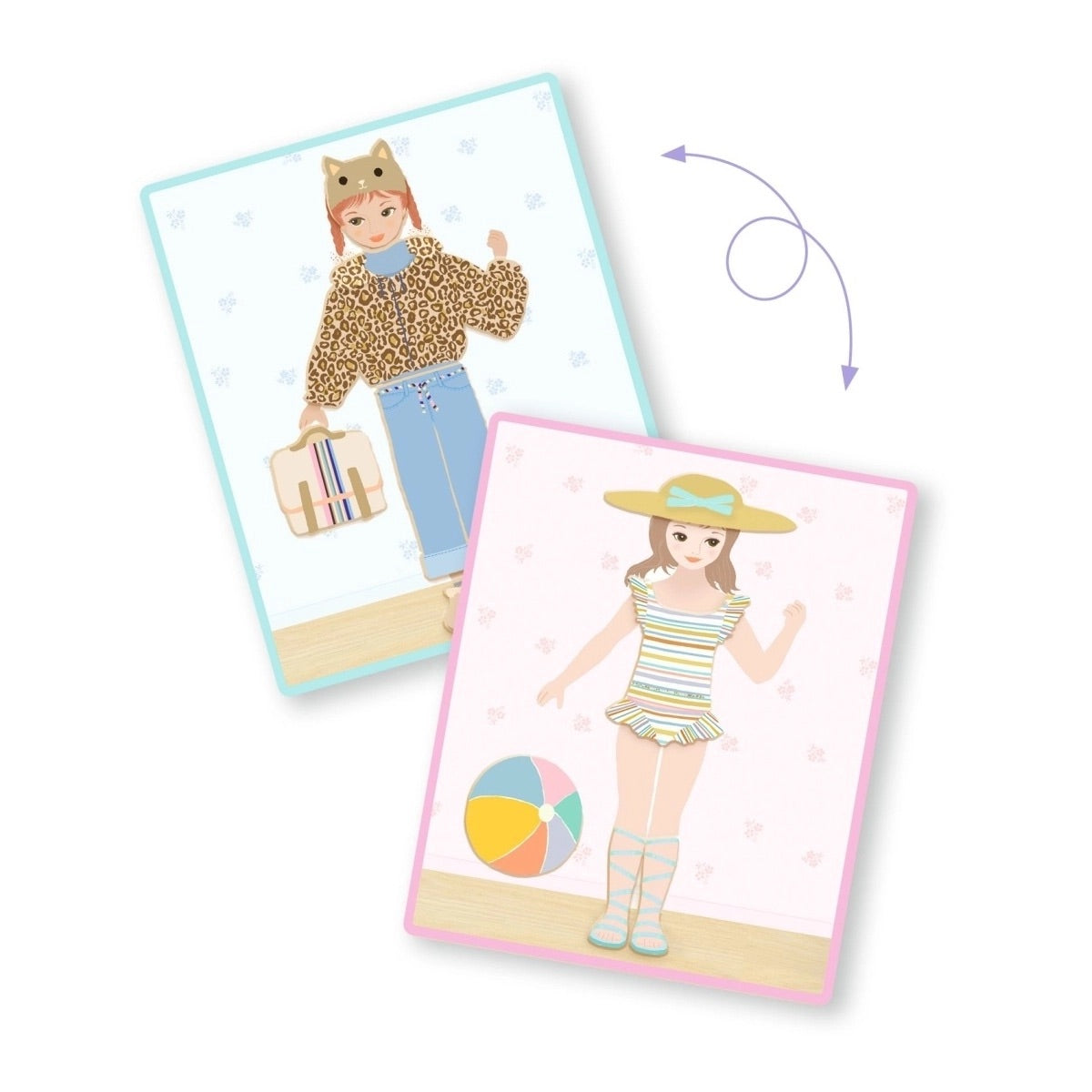 Djeco Wooden Magnetic - Inzebox Dressing