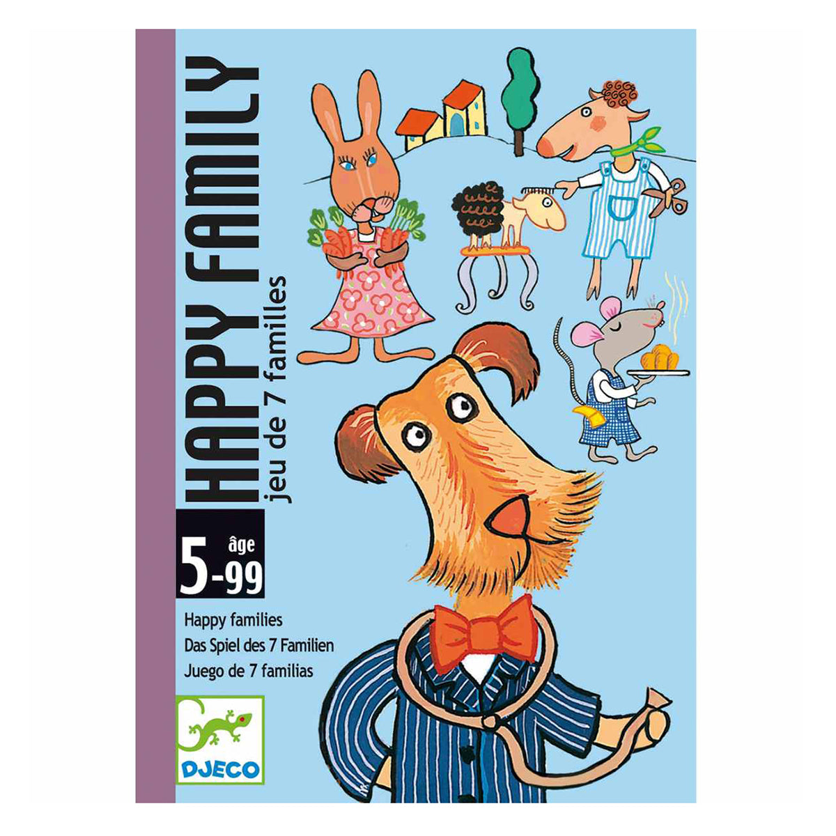 Djeco Happy Family Playing Cards for kids/children
