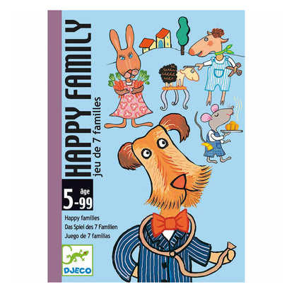 Djeco Happy Family Playing Cards for kids/children