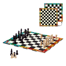 Load image into Gallery viewer, Djeco Chess and Draughts Classic Game for kids/children