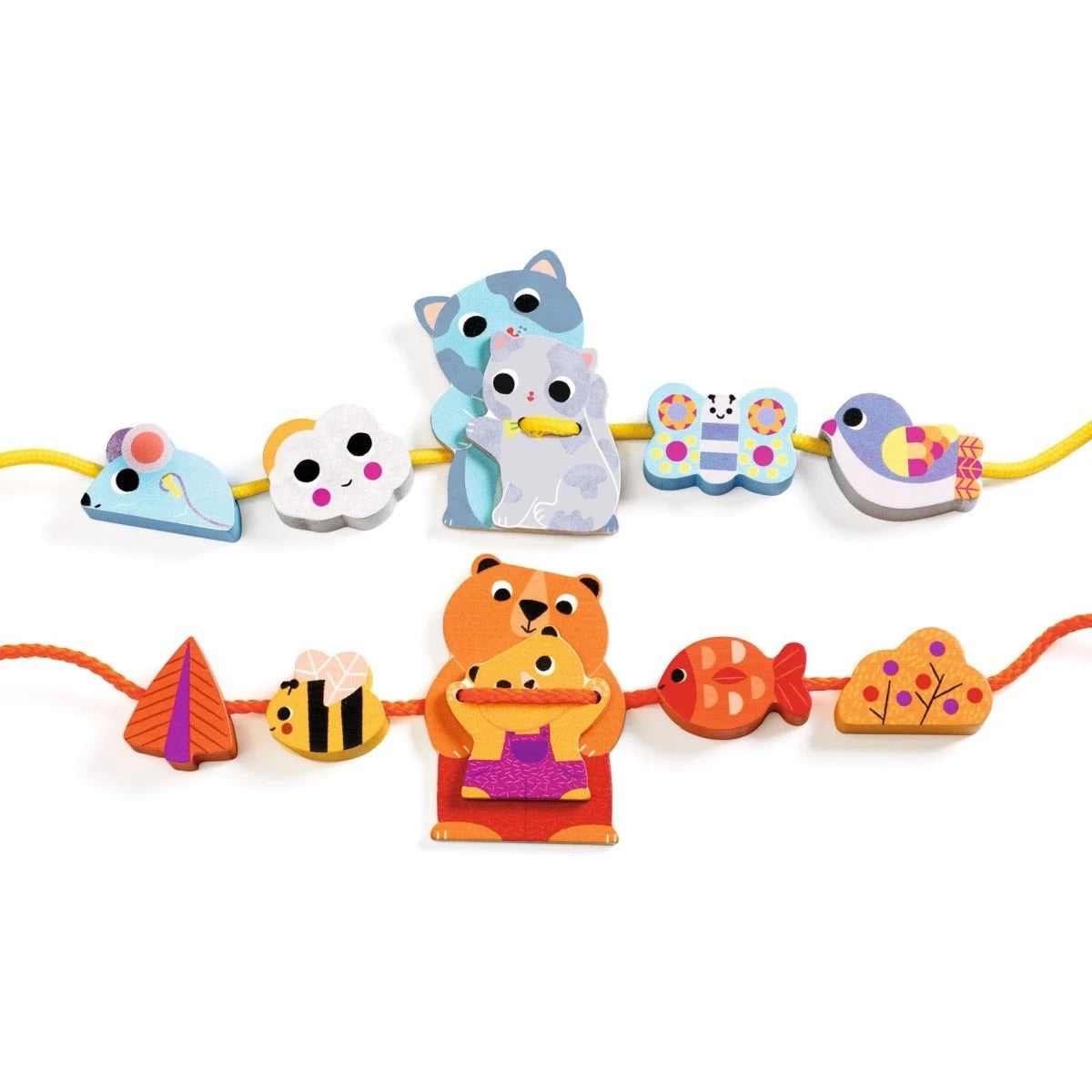 Djeco Filamum Beads with string