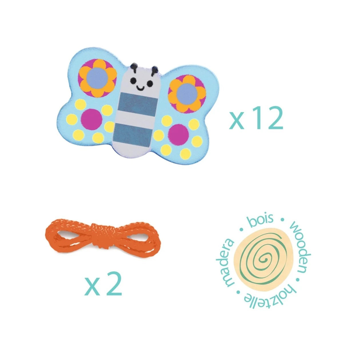 Djeco Filamum animal Beads