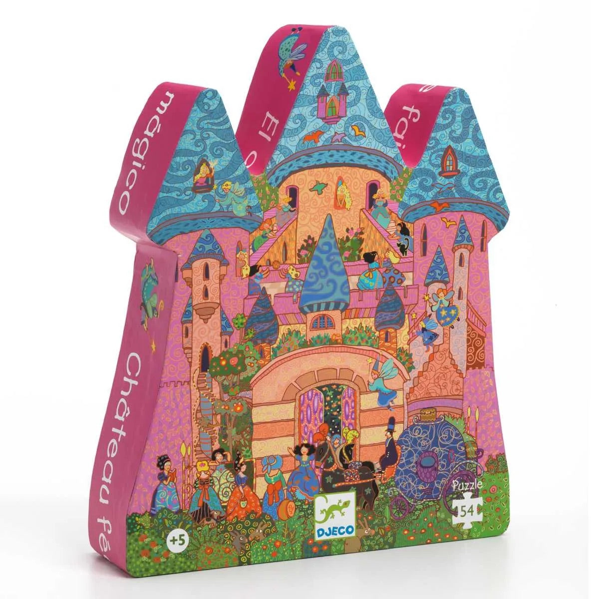 Djeco Silhouette Puzzles - Fairy Castle