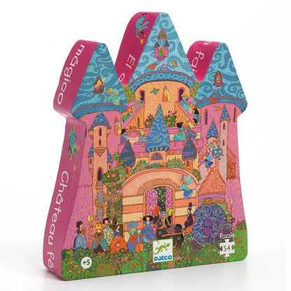 Djeco Silhouette Puzzles - Fairy Castle