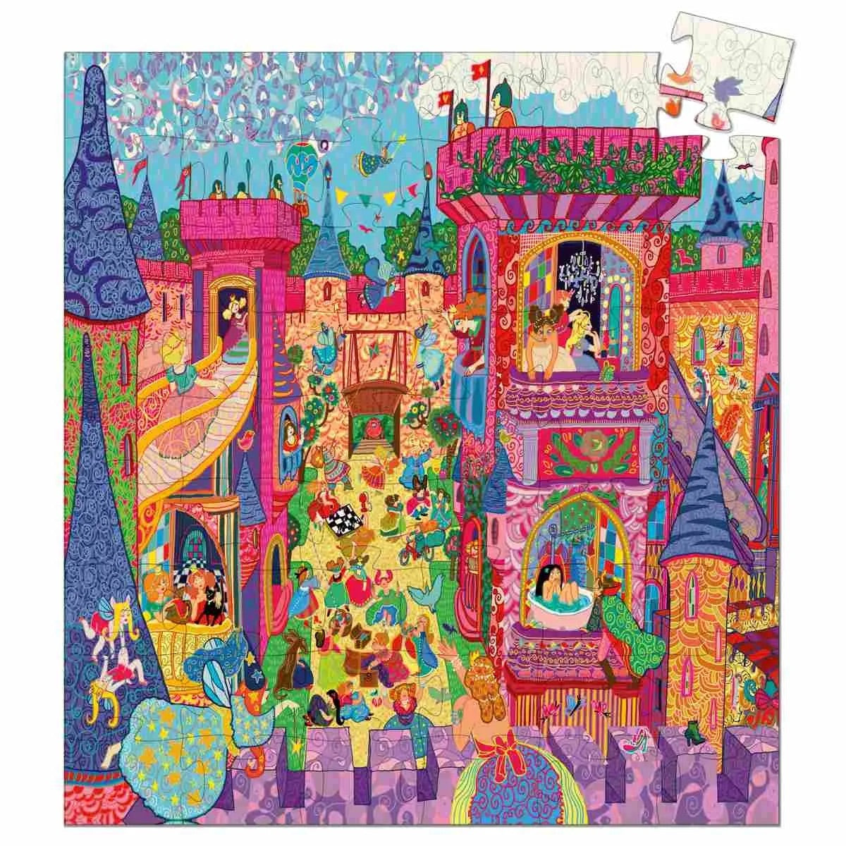 Djeco Silhouette Puzzles - Fairy Castle