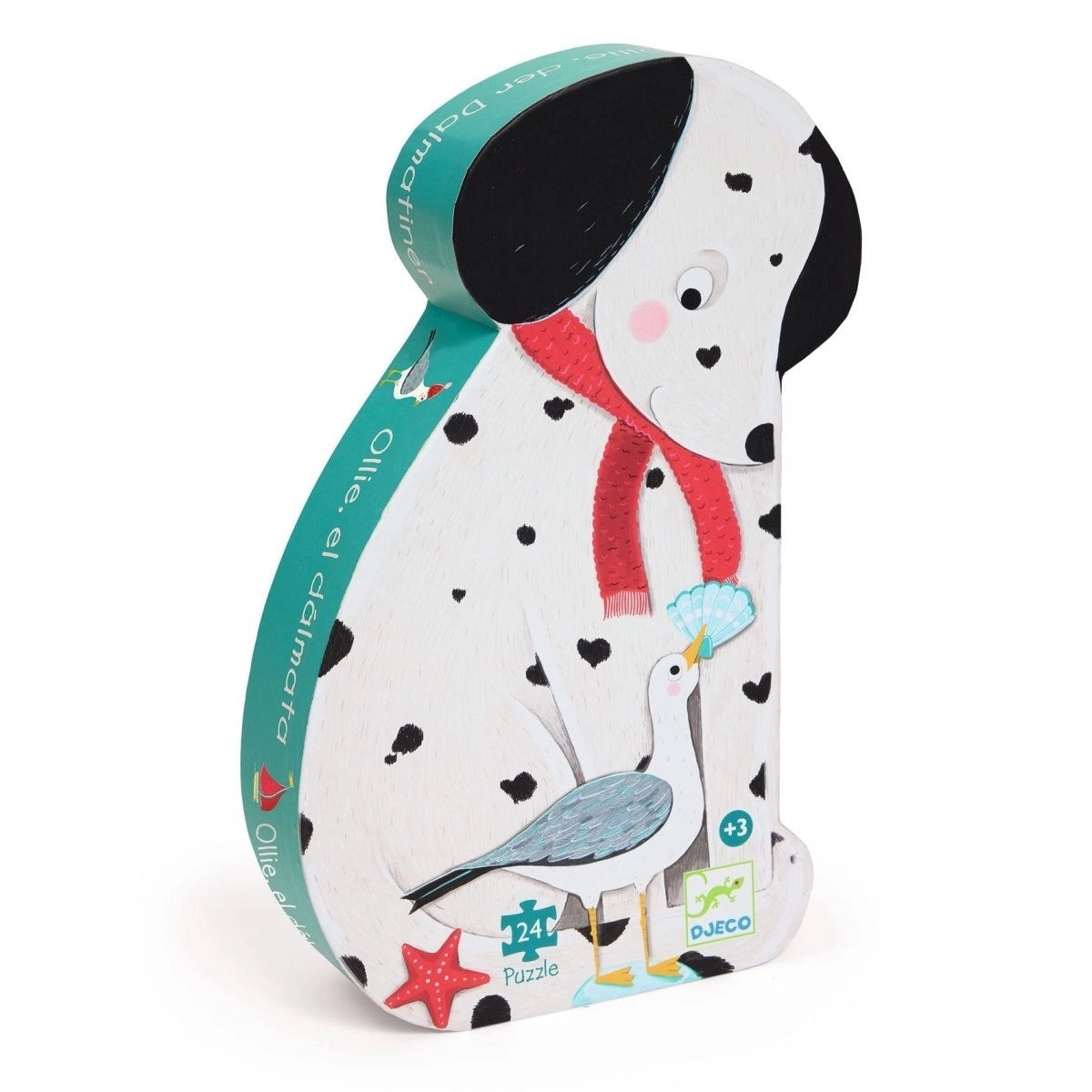 Djeco Silhouette Puzzles - Ollie Dalmatian