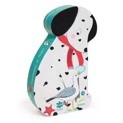 Djeco Silhouette Puzzles - Ollie Dalmatian