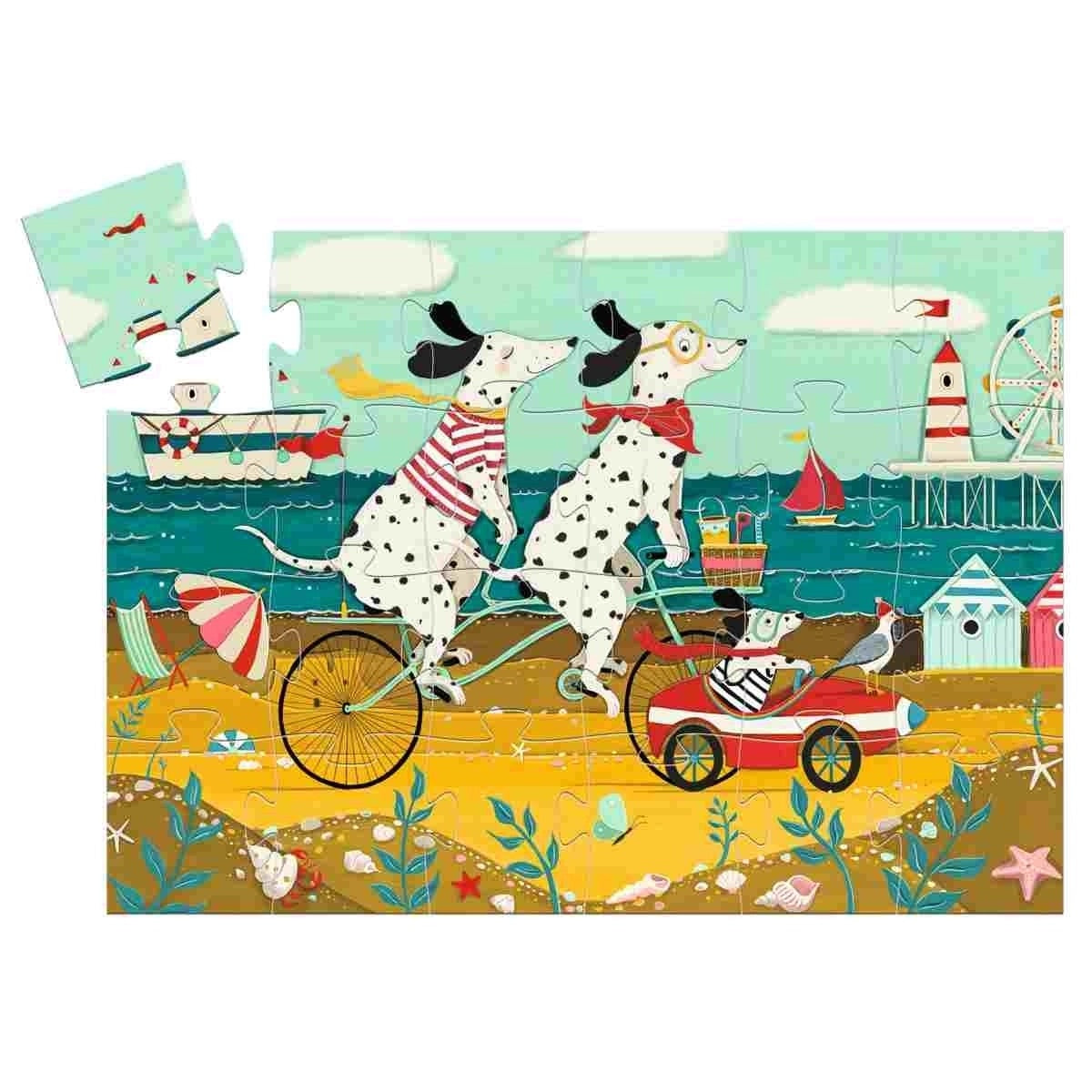 Djeco Silhouette Puzzles - Ollie Dalmatian
