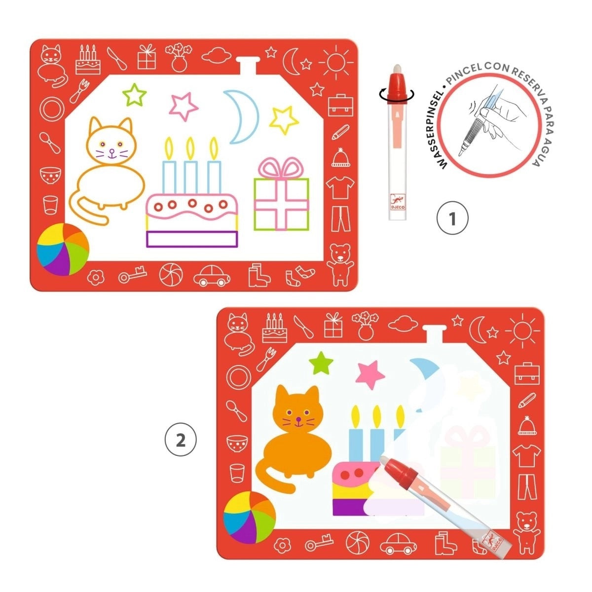 Djeco Magic Colouring - Magic Scribbles