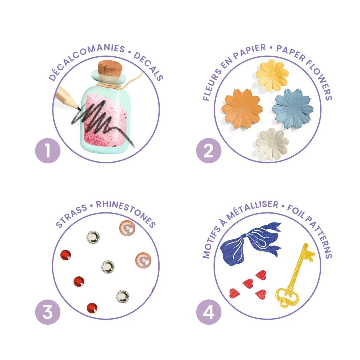 Djeco Fairytales To Decorate - In Wonderland