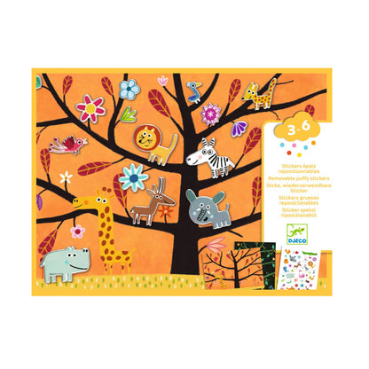 Djeco Create With Stickers - Tree Tag