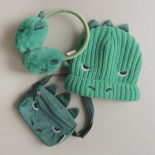 Load image into Gallery viewer, Rockahula Kids T-Rex Earmuffs furry