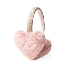 Load image into Gallery viewer, Rockahula Fluffy Love Heart Earmuffs