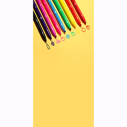 OMY Scented Felt Pens 9 scents