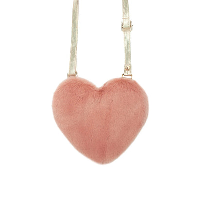 Rockahula Kids Fluffy Heart Bag