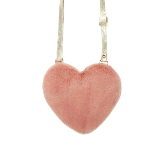 Rockahula Kids Fluffy Heart Bag