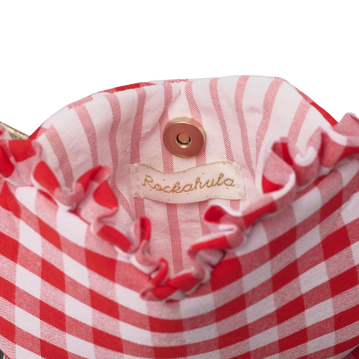 Rockahula Kids Gingham Ruffle Love Heart Bag