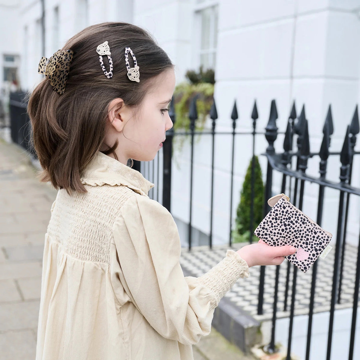 Rockahula Kids Leopard Love Scalloped Claw Clip