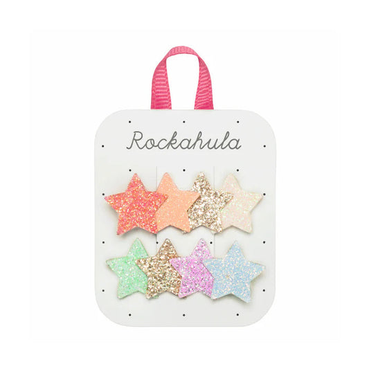 Rockahula Kids Rainbow Shimmer Star Clips