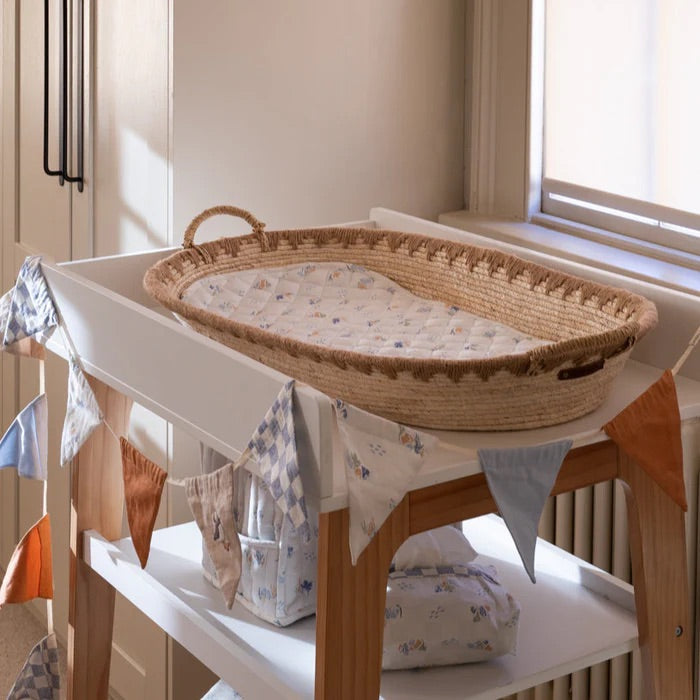 Avery Row Maize Baby Changing Basket