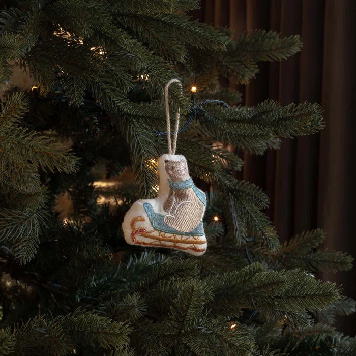 Avery Row Christmas Tree Decorations - Bear Cub