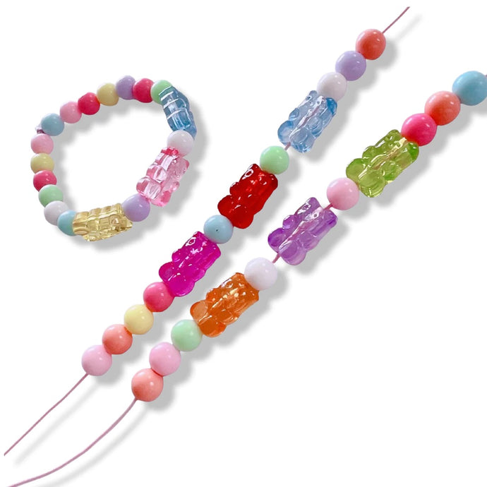Pop Cutie Gummy Bear Diy Bracelet Set