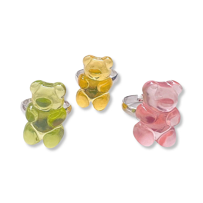 Pop Cutie Gummy Bear Rings