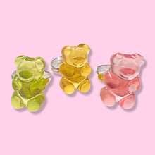 Load image into Gallery viewer, Pop Cutie Gummy Bear Rings nickel free