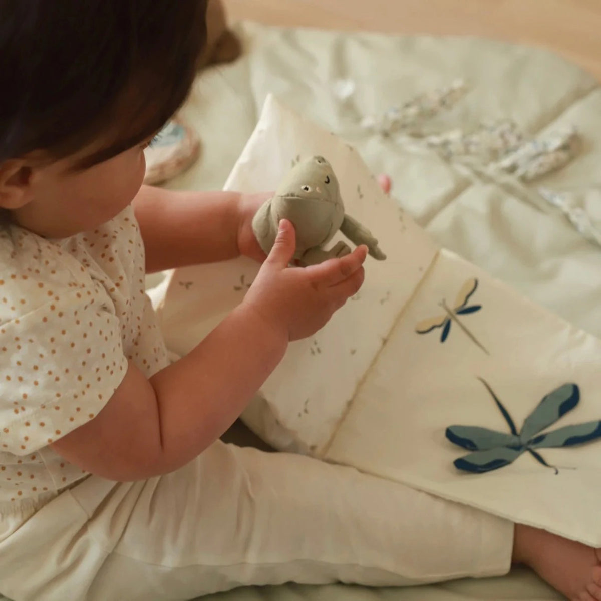 Avery Row Baby Fabric Book tales of the riverbank