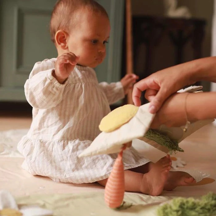 Avery Row Baby Fabric Book