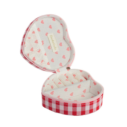 Rockahula Kids Gingham Love Heart Jewellery Box