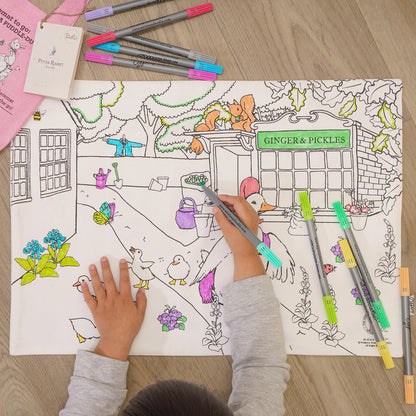 Eat Sleep Doodle Placemat - Jemima Puddle-Duck