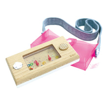 Load image into Gallery viewer, Kiko &amp; gg Wooden Wakka Water Game with pink case