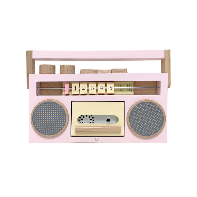 Kiko & gg Wooden Tape Recorder