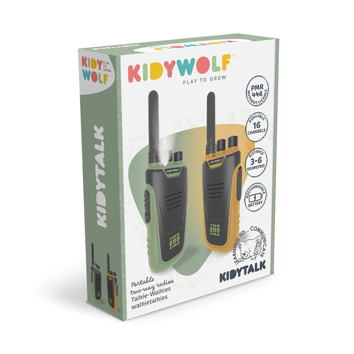 Kidywolf Kidywalk Walkie Talkie