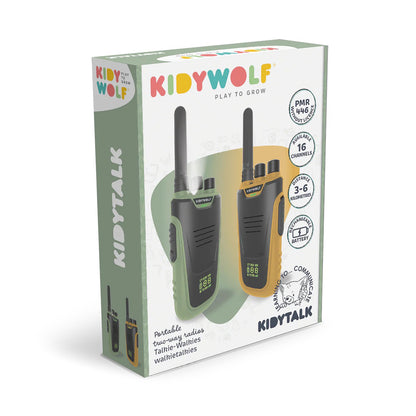 Kidywolf Kidywalk Walkie Talkie