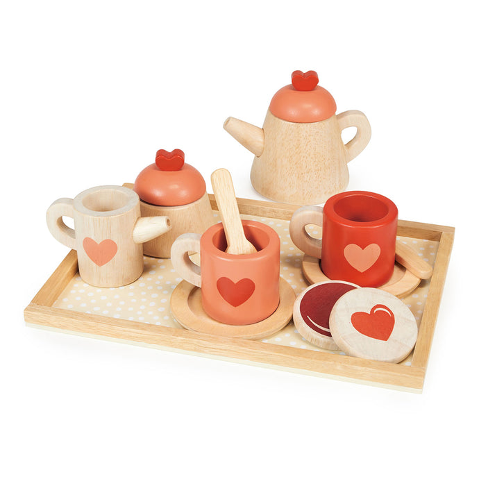 Tender Leaf Toys Tea Time Tray Set for kids/children