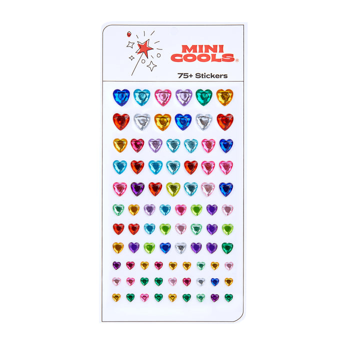 Mini Cools Heart Stickers