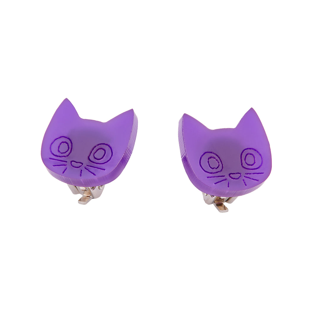 Mini Cools Cat Earrings