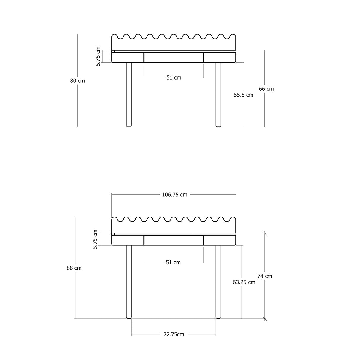 OEUF be good Moss Desk