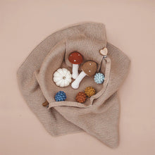 Load image into Gallery viewer, Patti Oslo Mushroom Rattle With Bell for babies